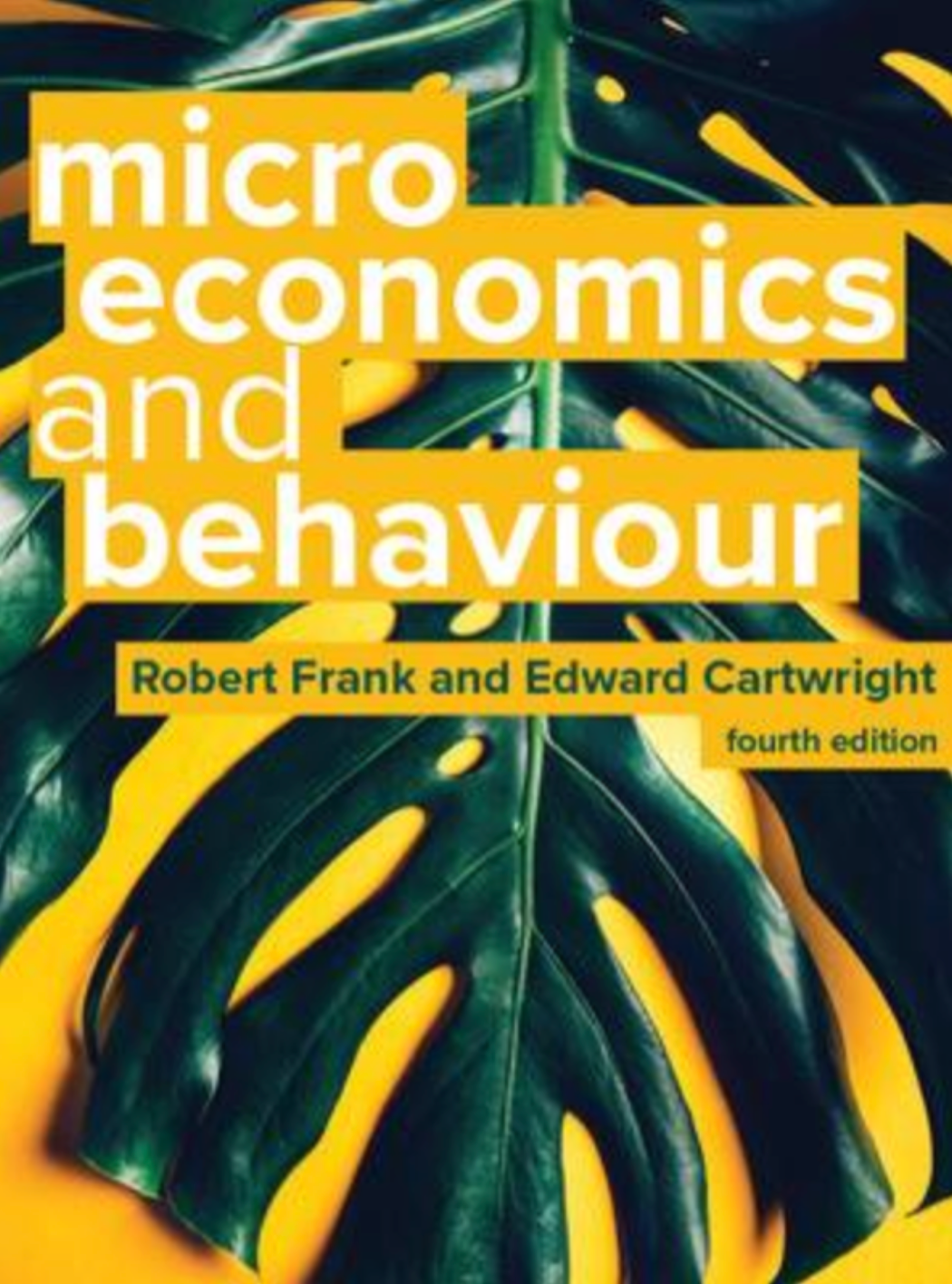 Microeconomics and Behavior